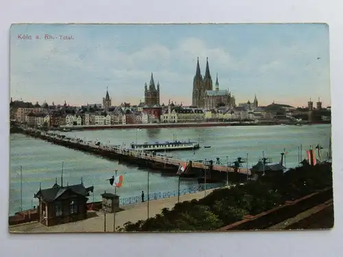 Alte AK Köln am Rhein Total um 1920 [aH260]
