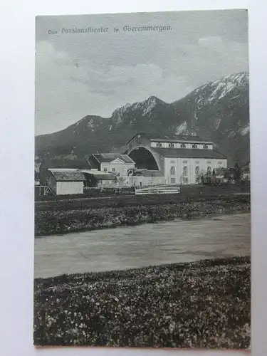 Alte AK Oberammergau Passionstheater um 1930 [aH397]
