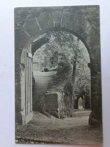 Alte AK Baden Baden Altes Schloß Portal um 1925 [aH398]