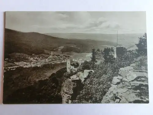 Alte AK Baden Baden altes Schloß um 1920 [aH400]