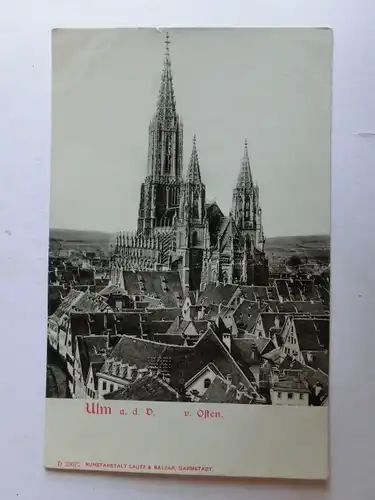 Alte AK Ulm von Osten um 1910 [aH407]