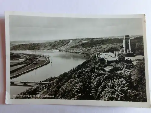 Alte AK Hohensyburg Denkmal Stausee [aH470]