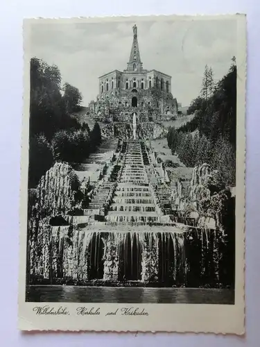Alte AK Kassel Wilhelmshöhe Herkules und Kaskaden [aH537]