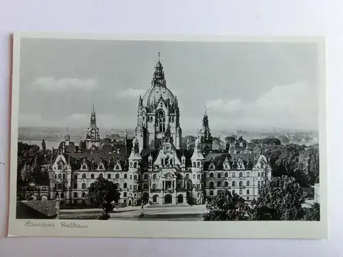 Alte AK Hannover Rathaus [aH585]
