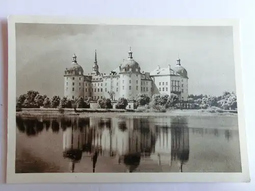 Alte AK Schloß Moritzburg Kreis Dresden [aH589]