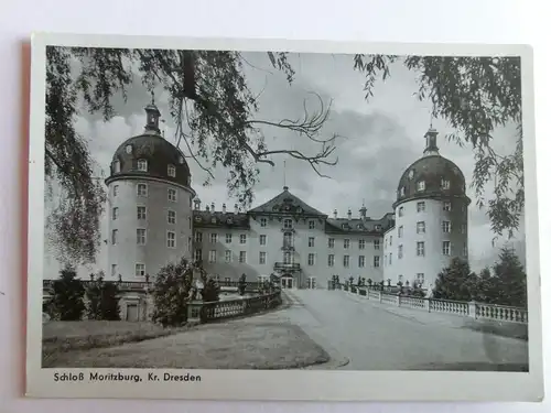 Alte AK Schloß Moritzburg Kreis Dresden [aH590]