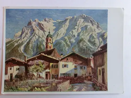 Alte AK Mittenwald Paul Sollmann [aH620]