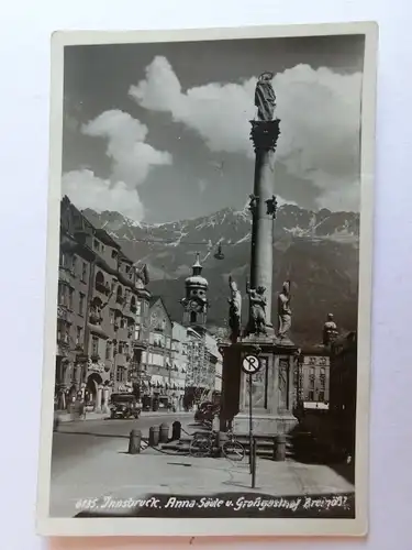 Alte AK Innsbruck Anna Säule  [aH626]