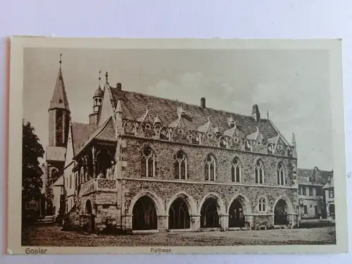 Alte AK Goslar Rathaus [aH646]