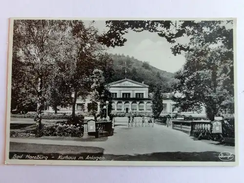 Alte AK Bad Harzburg Kurhaus m. Anlagen [aH649]