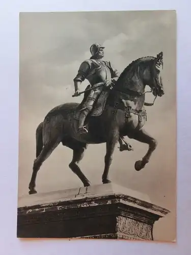 Alte AK Venedig Reiterstandbild [aH673]