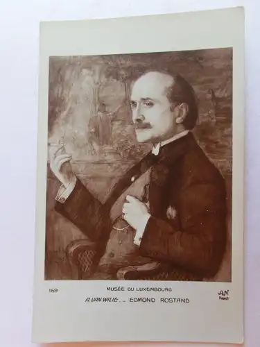 Alte AK Musee du Luxembourg A. Van Wilie Edmond Rostand [aH690]