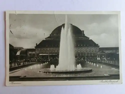 Alte AK Hannover Stadthalle Stadthallenpark [aH718]