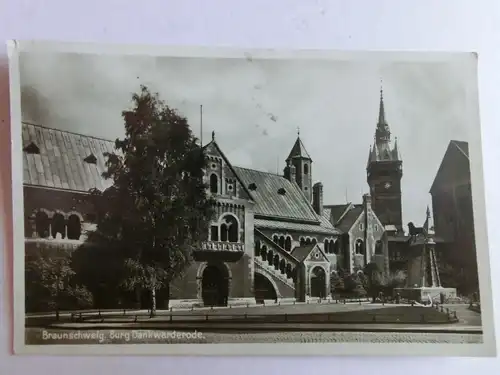 Alte AK Braunschweig Burg Dankwarderode [aH720]