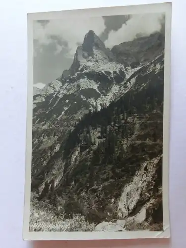 Alte AK Höllentorkopf Wettersteingebirge  [aH728]