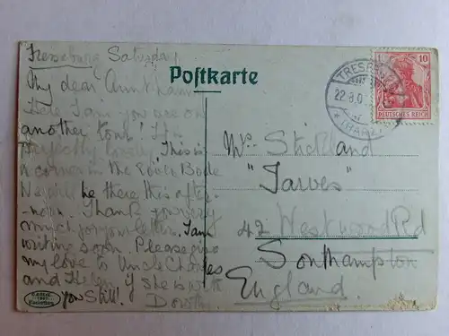 Alte AK Bodetal Harz Heuscheune um 1910 (m. kl. Einriss) [aJ858]