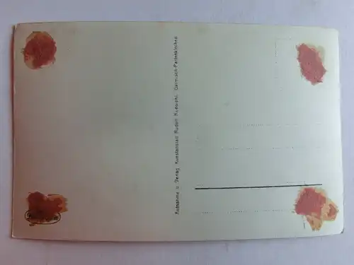 Alte AK Mittenwald Oberer Markt Autos Friseur [aJ873]