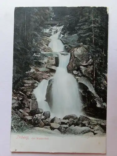 Alte AK Triberg Wasserfall um 1900 [aJ876]