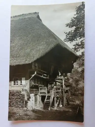 Alte AK Schwarzwald Bauernhaus [aJ901]