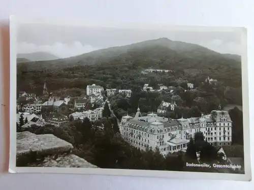 Alte AK Badenweiler Gesamtansicht [aJ923]