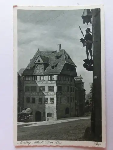Alte AK Nürnberg Albrecht Dürer Haus [aJ938]