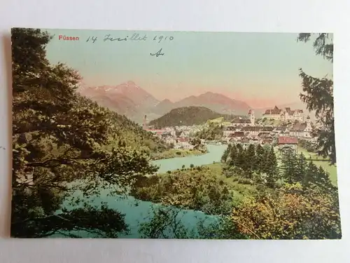 Alte AK Füssen um 1925 [aJ946]