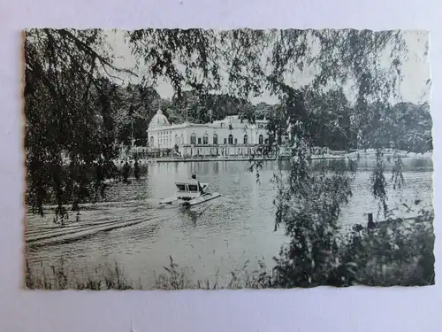 Alte AK Bagnoles de l’Orne Le Casino du Lac [aJ1001]