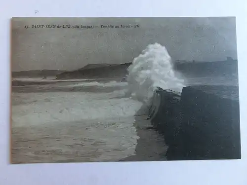 Alte AK Saint-Jean de Luz cote Basque [aJ1005]