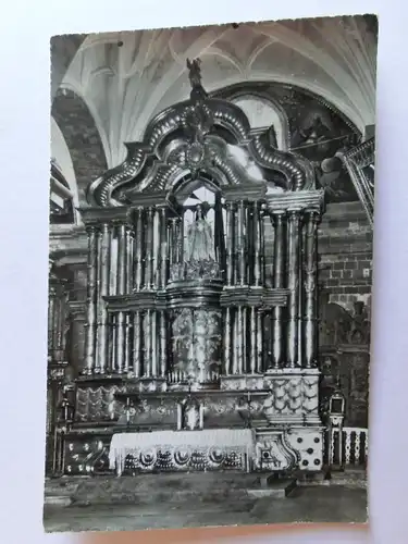 Alte AK Cuzco Peru Altar de plata en la Catedral [aJ1036]