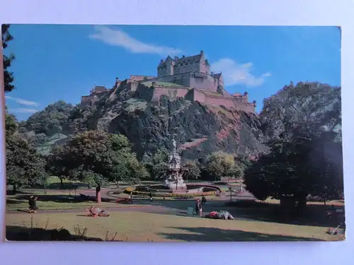 Alte AK Edinburgh The Castel [aJ1045]