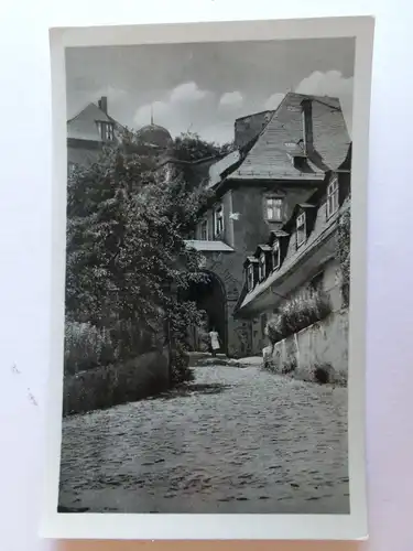 Alte AK Weida Eingang zur Osterburg [aJ428]