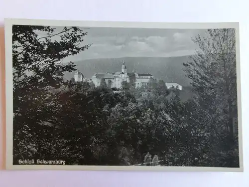 Alte AK Schloß Schwarzburg [aJ433]