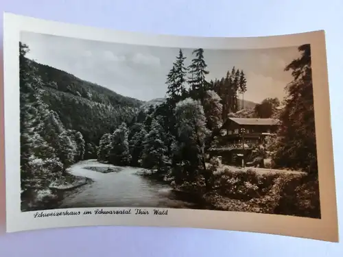 Alte AK Schweizerhaus im Schwarzatal [aJ434]