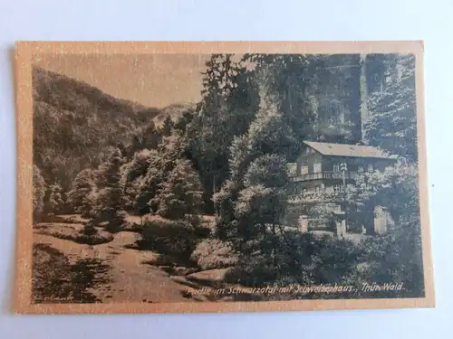 Alte AK Schweizerhaus im Schwarzatal [aJ435]