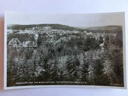 Alte AK Oberhof Thüringer Wald [aJ440]