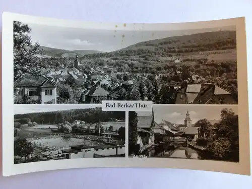 Alte AK Bad Berka Thüringen [aJ447]