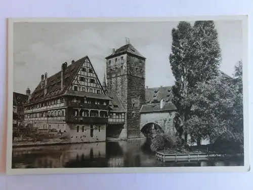 Alte AK Nürnberg Henkerssteg [aJ462]