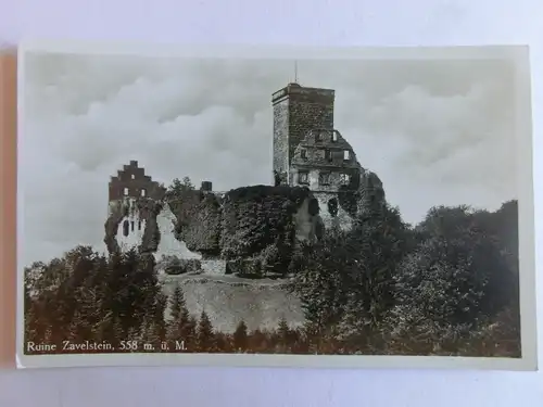 Alte AK Ruine Zavelstein Bad Teinach [aJ482]