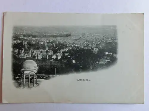 Alte AK Wiesbaden um 1900 [aJ543]