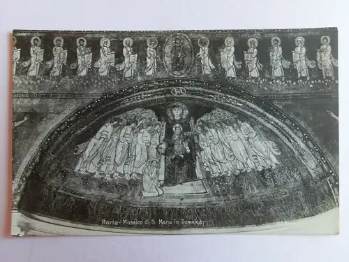 Alte AK Rom Roma Mosaico di S. Maria in Domenica [aJ604]