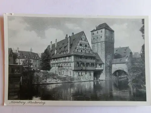 Alte AK Nürnberg Henkersteg [aJ611]