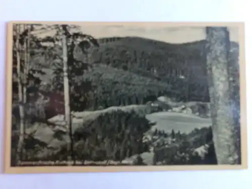 Alte AK Kalteck bei Gotteszell Bayerischer Wald Lkrs. Regen [aJ620]