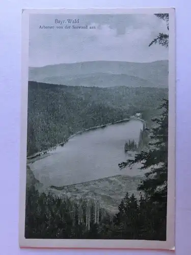 Alte AK Arber Arbersee Bayerischer Wald [aJ621]