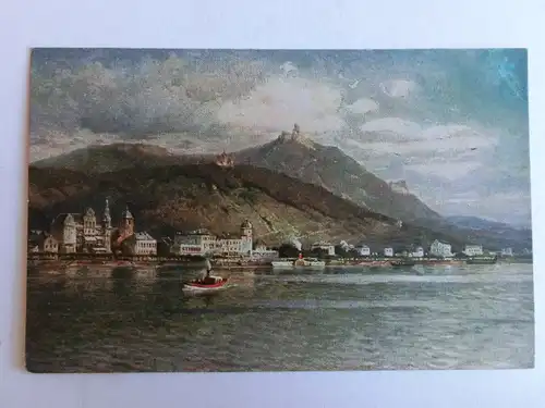 Alte AK Gemäldekarte Königswinter [aJ659]