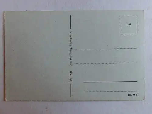 Alte AK Rudolstadt Thüringen Fliegeraufnahme [aO255]