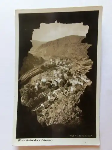 Alte AK Altenahr Ruine Are [aO289]