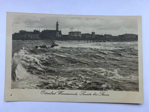 Alte AK Ostseebad Warnemünde [aO403]