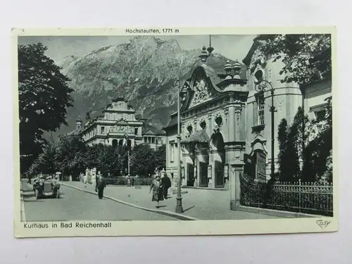 Alte AK Bad Reichenhall Kurhaus [aO448]