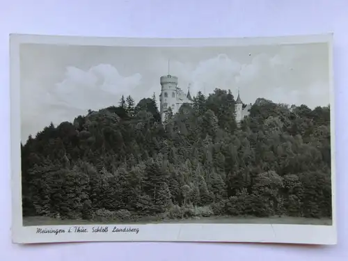 Alte AK Meinigen Schloß Landsberg [aO836]