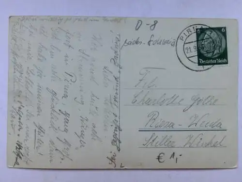 Alte AK Pirna [aO849]